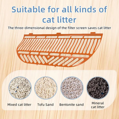 HEYBO Self Cleaning Cat Litter Box 80L Automatic Cat Litter Box with Large Capacity