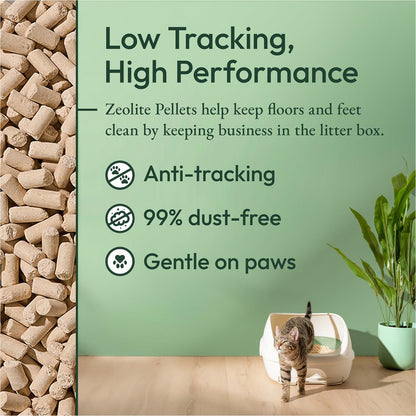 Purina  Scented Litter Pellets, Breeze Enhanced Refill Litter Pellets in Recyclable Box - (4) 7 Lb. Bags