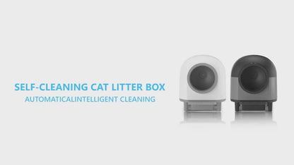 Smart Litter Robot - Automatic Self-Cleaning Litter Box for Cat - WIFI-enable with Large Capacity 80L